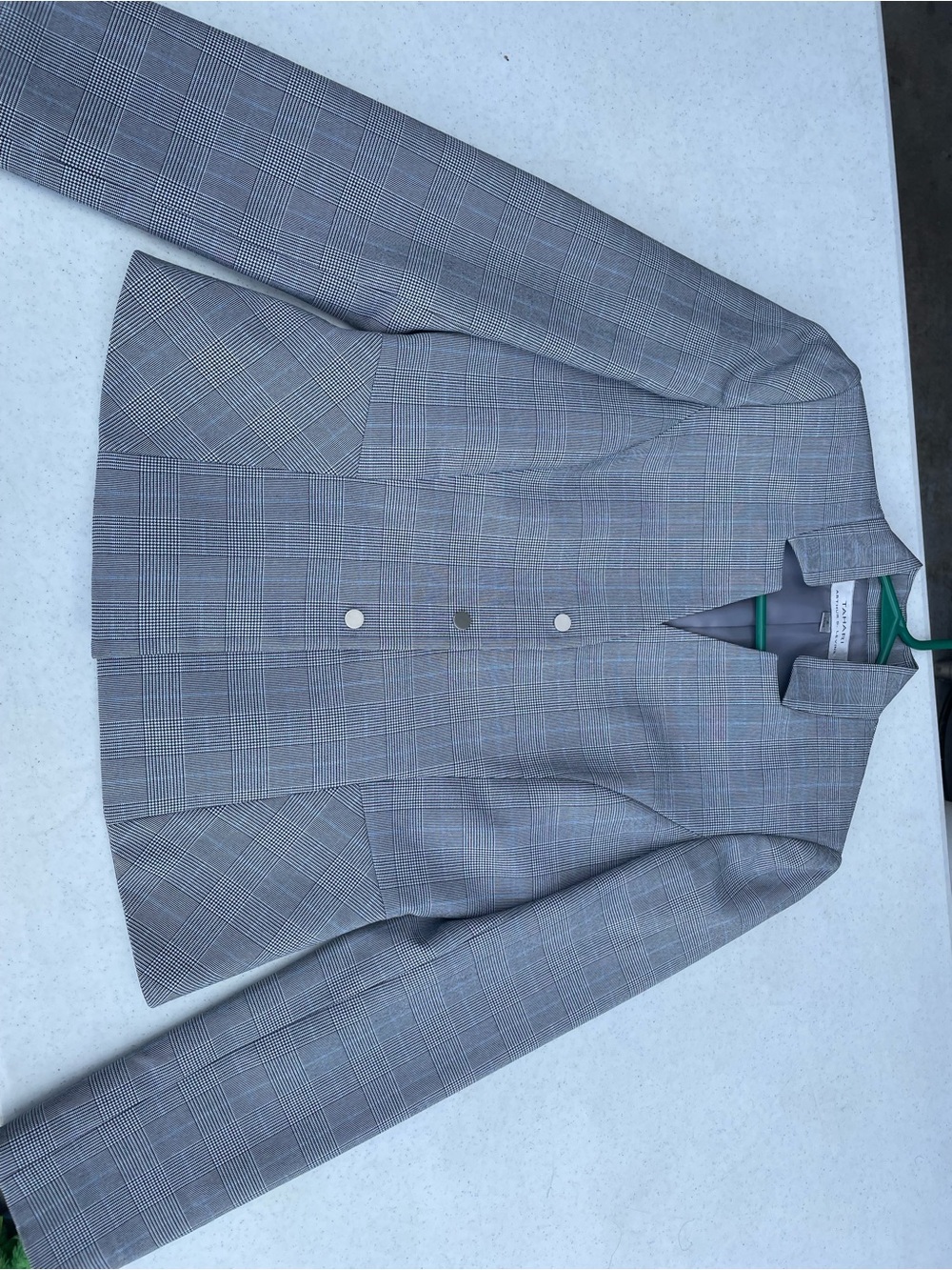 Women's Gray Glen Plaid Blazer